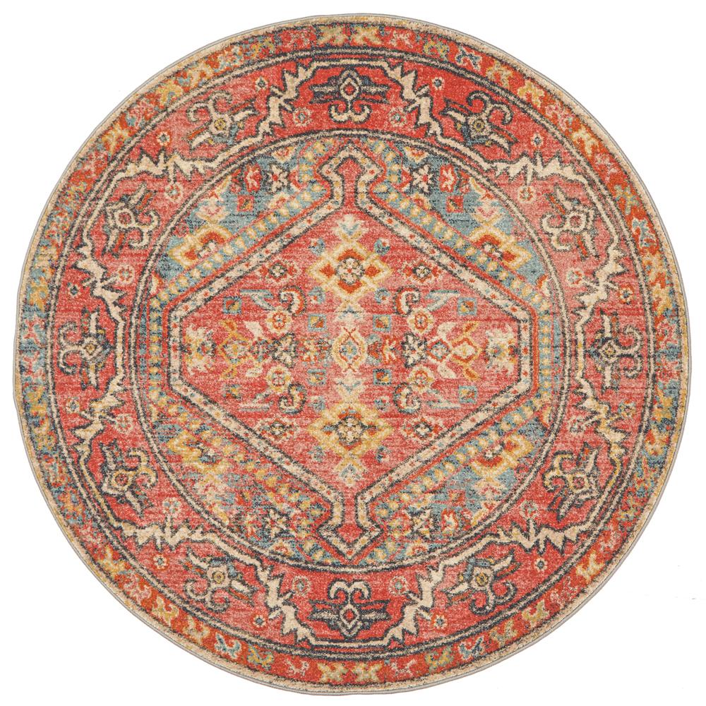 Legacy 856 Crimson Round Rug – The Hectic Eclectic Shop