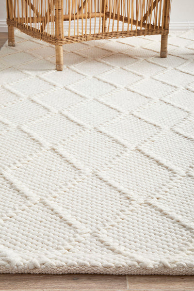 Huxley White Rug